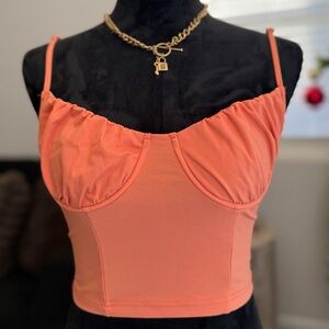 Fashion Nova Coral Camisole Top